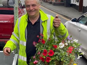 Supporting image for story: Blooming baskets to make Builth look beautiful are being organised again