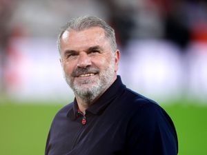 Supporting image for story: Ange Postecoglou pictured at Nottingham Forest after agreeing to replace Nuno