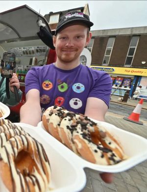 Old Tom Donuts Man by Popular Demand