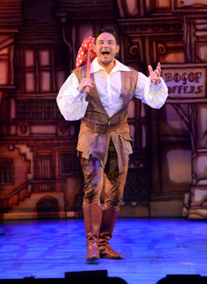 Full dress rehearsal of the Dick Whittington panto at the Grand Theatre in Wolverhampton