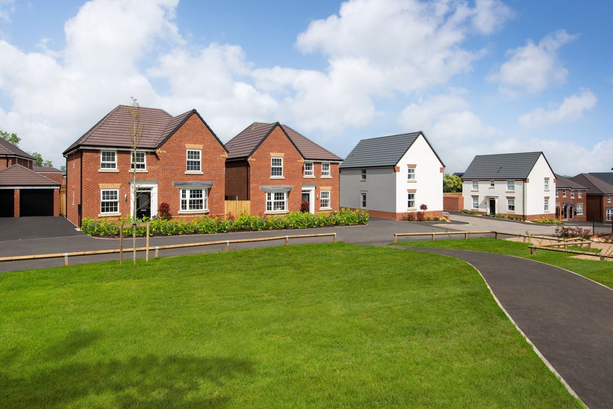Homebuilder celebrates Staffordshire market town
