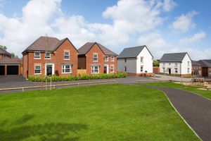 B&DWM - Street scene at The Lapwings development in Stafford