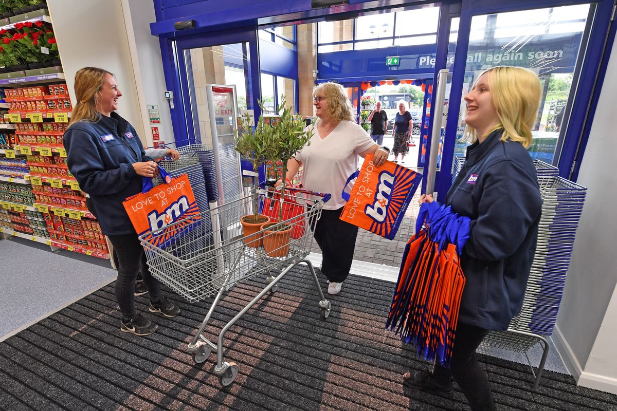 Take a look inside the new B&M store now open in former Homebase site on Telford retail park