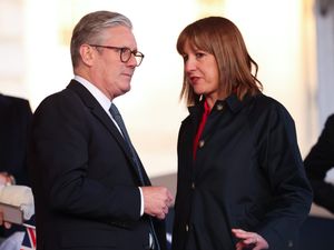 Prime Minister Sir Keir Starmer and Chancellor Rachel Reeves during the concert celebrating the 80th anniversary of VE Day