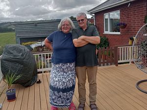 Supporting image for story: Man and woman killed in Mid Wales border crash were 'very special', says family