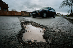 Residents can get fed up with potholes, and say they become dangerous and are going to cause accidents
