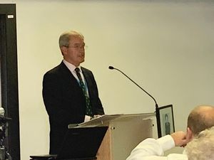 Supporting image for story: Shropshire MP uses Tory conference to hit out at Brexit deal