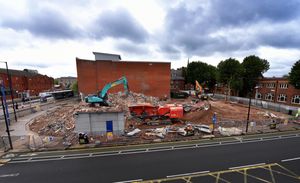 The former nightclub site was cleared over recent months ahead of the proposed Learning Quarter work