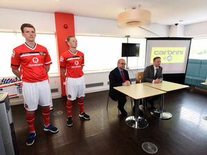 Supporting image for story: Pictures and videos: Walsall unveil home kit
