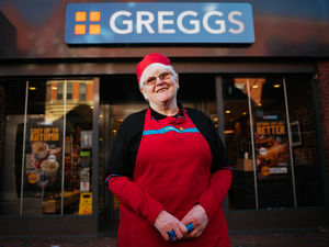 Supporting image for story: Greggs employee bids fond farewell after 50 years – and 5 million sausage rolls 