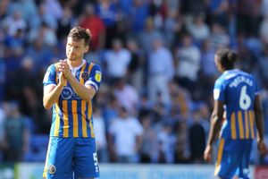 Mat Sadler of Shrewsbury Town at full time.