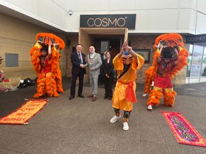 Guests enjoyed a captivating traditional lion dance performance