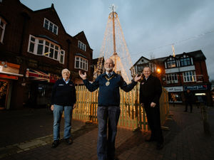 Supporting image for story: Market Drayton shining bright as council and businesses team up to spread some cheer