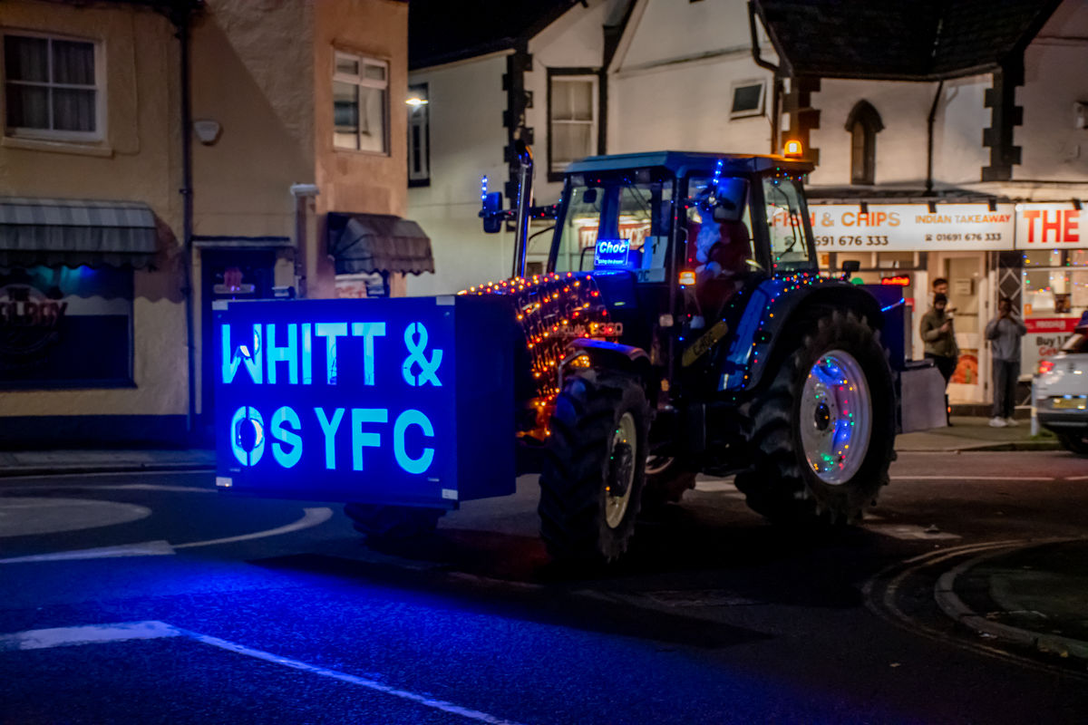 Oswestry Illuminated Tractor Run in memory of young farmer raises more than &pound;22,000 for charity