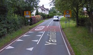 A Google Street View Image Of The Entrance To Yarnfield