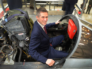 Supporting image for story: Defence Secretary Gavin Williamson at RAF Cosford for International Women's Day