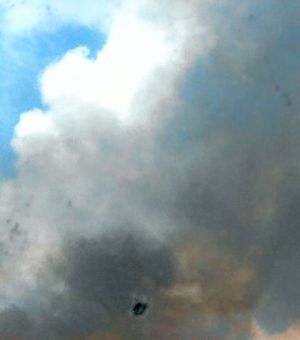 The fire at Jabez Cliff. Photo: Rajvinder Kaur.

 