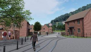 An artist's impression of how the site could look