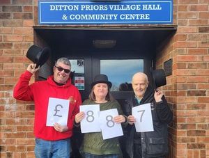 Supporting image for story: Comedy play nets £887 for charity