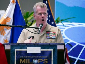 Supporting image for story: US open to escorting Philippine ships in disputed South China Sea