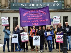 Supporting image for story: Lecturers on strike: University of Wolverhampton staff take action after pay talks fail