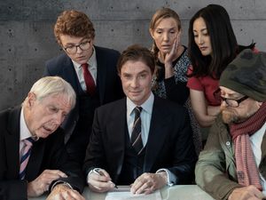 Supporting image for story: Harry Enfield, Max Brown and Dan Snow star in satire written by Shropshire duo