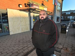 Supporting image for story: 'We heard a massive crash': Telford shopkeeper recalls moment car crashed into front of store