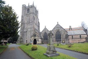 St Oswald's Church in Oswestry 