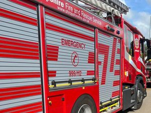 Supporting image for story: Firefighters and paramedic rush to attic rescue in Telford