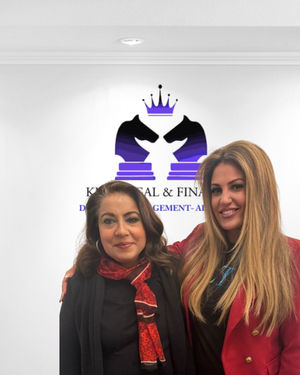 Jas Uppal and Katie McCreath at KMC Legal and Finance 