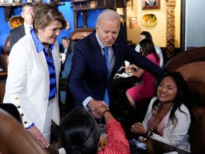 Supporting image for story: President Biden tests positive for Covid-19 while campaigning in Las Vegas