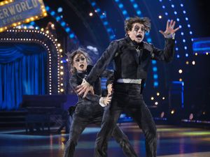 Supporting image for story: Lewis Cope and Katya Jones score first perfect 40 of Strictly Come Dancing 2025
