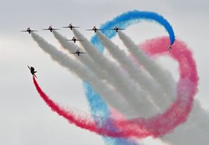 The Red Arrows.