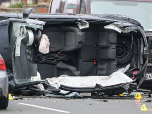 Supporting image for story: Teenager dies as car overturns in early-hours crash