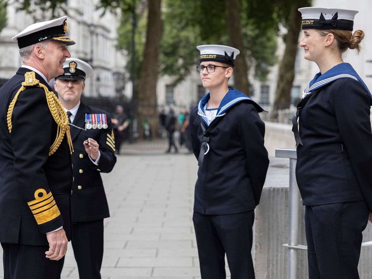 Defence chief bids farewell after 40 years in Royal Navy Defence chief bids farewell after 40 years in Royal Navy