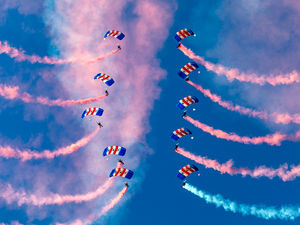 Supporting image for story: RAF Falcons to open Cosford Air Show 2018