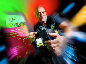 Supporting image for story: Look to the skies: Telford lasers launching town's 50th anniversary celebrations - with video