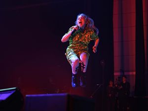 Supporting image for story: Billie Eilish joins Charli XCX for Brat summer with new remix