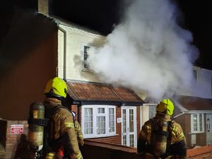 Supporting image for story: Fire crews tackle blaze at Dudley cannabis farm
