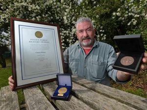 Supporting image for story: Honour for Shropshire hero who saved child from dog