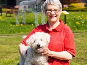 Supporting image for story: Walkies! Volunteers rack up 23 years each with Shrewsbury dogs charity 