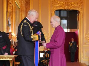 Supporting image for story: Justin Welby recalls ‘deeply moving’ coronation as King makes investiture return