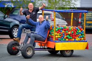 Paul Wootton and Chris Wootton from the Little Rascals Foundation