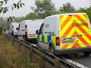 Supporting image for story: Police find more human remains by M54 in Shropshire