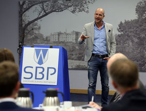 AShropshire Business Partnership event with speaker Chiles Cartwright.