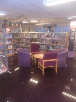 HMP Featherstone's library was forced to close after flooding in December