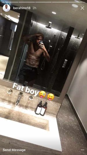 Saido Berahino posted this photo from France.