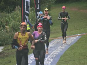 Supporting image for story: Triathletes back in the swim in Shropshire - with pictures