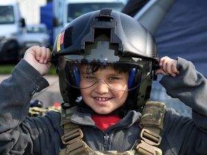 Supporting image for story: 22 magnificent pictures from RAF Cosford Air Show 2025 with planes whizzing and people having fun - see if you can spot someone you know...