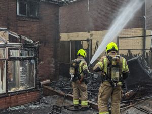 Supporting image for story: Fire rips through shed spreading to homes in Brownhills